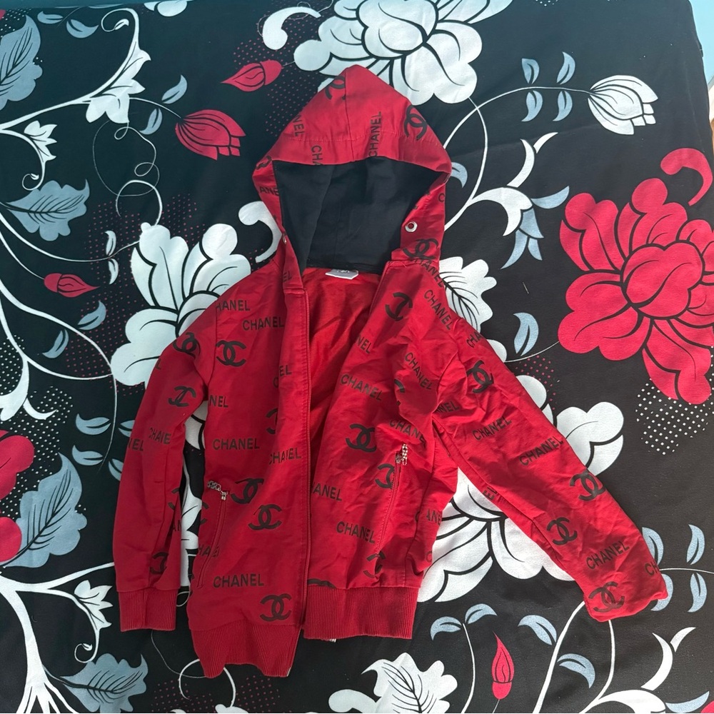 Stylish Red Kids Hoodie